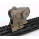 Коллиматорный прицел AIM-O T1 DE Red/Green Dot, 45° Offset Mount, QD Mount and Low Mount AO5052-DE